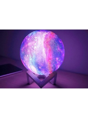 Allians Renkli Gezegen Temalı LED Gece Lambası, Huzurlu Uyku Için Mükemmel Seçim