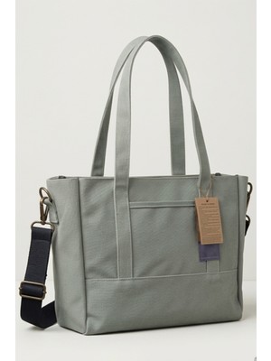 Old Cotton Mumlu Kanvas Tote Omuz Çantası ve El Çantası (Ayarlanabilir Ek Askı) Dina