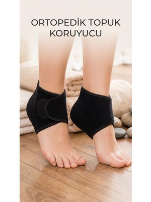 Eco Lounge 2'li Ortopedik Silikon Destekli Topuk Çorap Seti