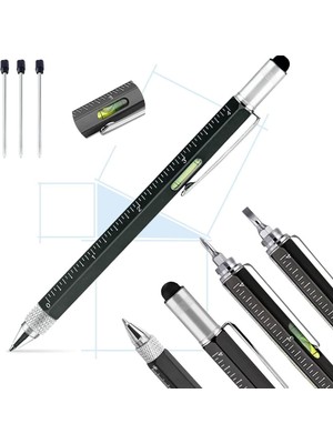 Çılgıntrend Veteriner Için Kişiye Özel Hediye Seti - Su Terazili, Cetvelli Teknik Kalem ve Şık Metal Kutulu