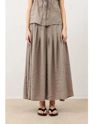 Antioch Vizon Dökümlü Kadın Etek