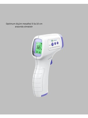 Kızılötesi Alından Temassız Ateş Ölçer Akıllı Sesli Uyarı