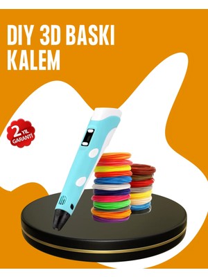 Yaratıcı Çizim ve Modelleme Için Profesyonel 3D Yazıcı Kalem
