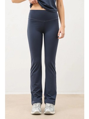 Antioch Füme Yüksek Bel Ispanyol Paça Kadın Tayt