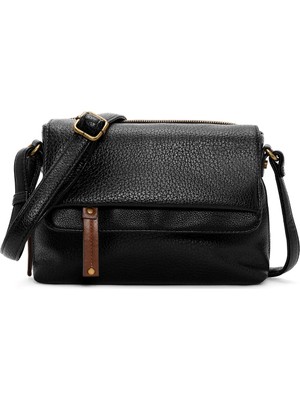 Derimod Kadın Siyah Uzun Askılı Çapraz Çanta 26PBD2408FT