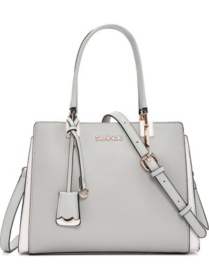 Derimod Kadın Gri Uzun Askılı Klasik Kol Çantası 26SBD282518