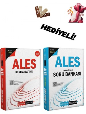 Pegem Akademi Yayıncılık Pegem 2026 Ales Konu + Soru Bankası 2 Li Set Pegem Akademi Yayınl