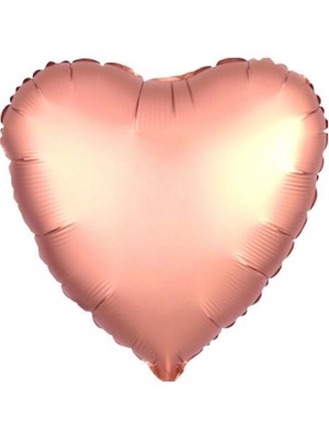 Party Express 18" Folyo Kalp  Balon  - Rose