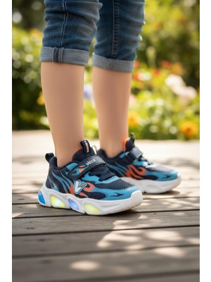 Vicco Coin Erkek Çocuk Okul Öncesi Işıklı Rahat Sneaker