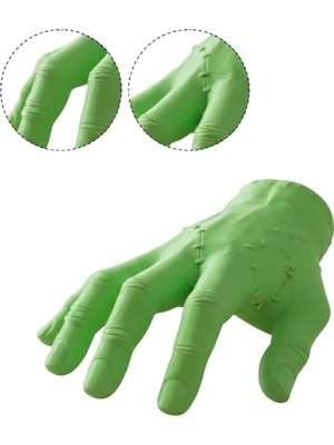 Najmaddin 3D Dekoratif Yeşil El Obje 27X22 cm Sanatsal ve Iddialı Aksesuar