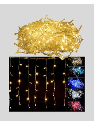 Najmaddin Saçaklı 4 Metre Perde LED