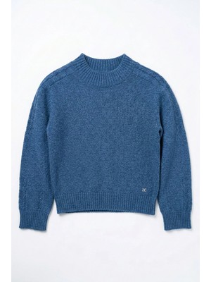 Mayoral Abel&lula Kız Çocuk Kazak Mavi