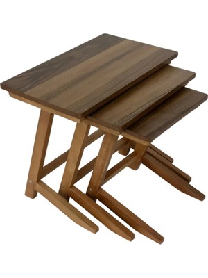 Furax Zigon Sehpa Almina Ceviz Ceviz