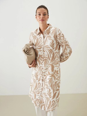 Lc Waikiki Yeni Sezon Desenli Kadın Gömlek Tunik