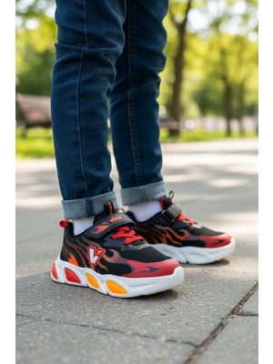 Vicco Coin Erkek Çocuk Okul Öncesi Işıklı Rahat Sneaker