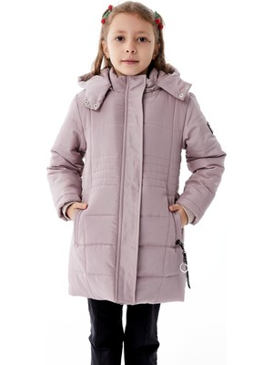 Pearnight Kız Çocuk Kışlık Kaban
