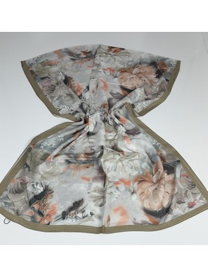 Şehr-i Şal Rami Organik Baskılı Şal -3607-11