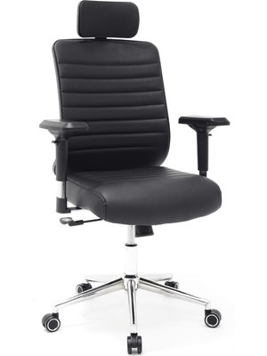Zeon Büro Ofis Sistemleri // Comfort Elite Black Yönetici Koltuğu Ofis Çalışma Koltuğu