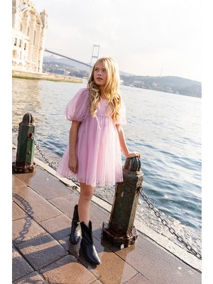 SheShe Kısa Kollu Parti Elbisesi