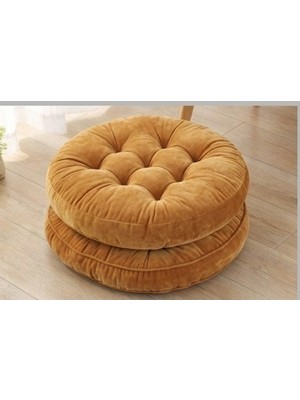 Ayzen Home 2li Pofidik Kare Meditasyon Minderi Oturma Yastığı Oyun Minderi 60CM x 60CM X7CM