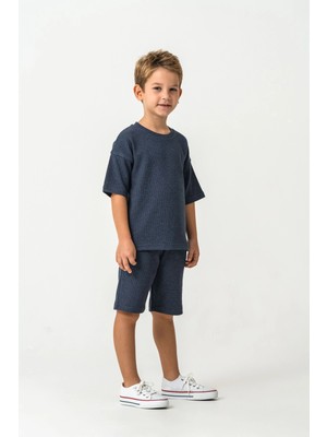 Kocabey Rolypoly 3725-G Erkek Çocukl Bermuda Takım