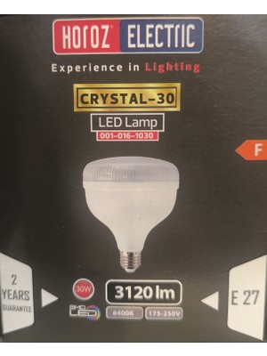 Horoz Electric 30 Wattkristal LED Ampul Crystal-30