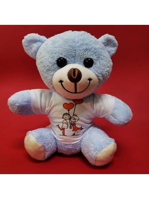 Vice Avm Mutlu Sevgililer Temalı Tişörtlü Ayıcık TG-V 1054