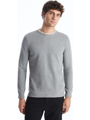 Lc Waikiki Yeni Sezon Bisiklet Yaka Uzun Kollu Erkek Sweatshirt