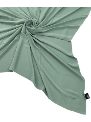 Mim Eşarp ve Şal Enba Dubai Düz Renk Büyük Boy Eşarp 120X120 cm - Vizon