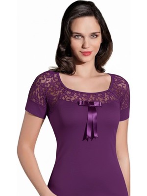 Esranın Dünyası Şahinler Dantelli Kısa Kol Atlet B412 RSPER34-ESRDNS