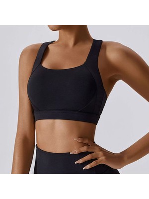 Yuna Sport Kadın 2’li Spor Bra ve Arkası Büzgülü Spor Tayt Spor Takımı
