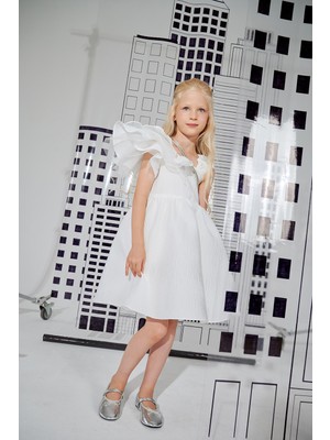 SheShe Tek Omuz Parti Elbisesi