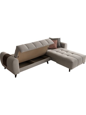 Kelebek Leny New Yataklı Köşe Koltuk