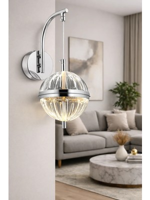 Akgül Orbital Krom Aplik Elektrikli