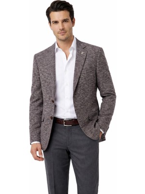 Suitmen Erkek Tek Spor Ceket 4 Drop Çift Yırtmaçlı Mevsimlik BGL-ST05331