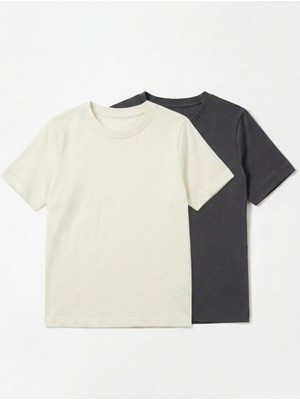 Maternel 2'li Yumuşak Dokulu Emzirme Tişörtü