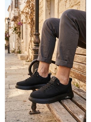 Pepita E327 Rahat Hafif Keten Lastik Bağcıklı Günlük Sneaker Erkek Spor Ayakkabı