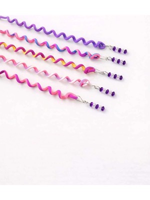 Nati Co Renkli Spiral Saç Süsü – Kız Çocuk Aksesuarı ( 1 Adet )