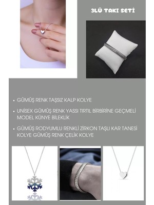 Sinerjim 3'lü Takı Seti ( Fırsat Ürünü ) -  SNJ-SET3008