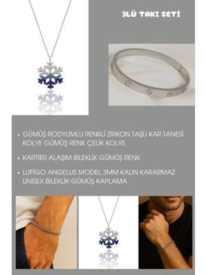 Sinerjim 3'lü Takı Seti ( Fırsat Ürünü ) -  SNJ-SET3006