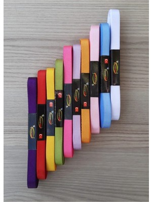 Duck Hoby Saten Kurdale 1 cm Karışık Renkli 10 Adet Model 1