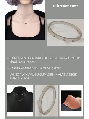 Sinerjim 3'lü Takı Seti ( Fırsat Ürünü ) -  SNJ-SET3007