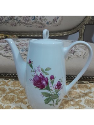 Sadrazamantik Antika Porselen Demlik