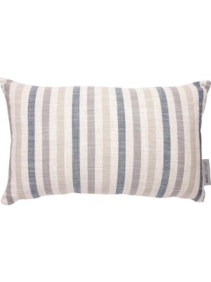 Concept Alba Striped Kırlent Lacivert 30X50