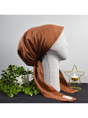 Anatölye Kiremit Tülbent Eşarp Bone - Kaymaz Terletmez (Kaymayan)