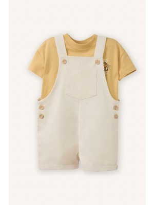 DeFacto Hayvan Baskılı 2'li Takım Erkek Bebek G8516A526SM