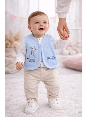 Cemre %100  Pamuk Kapitone Bebek/çocuk-Kız/erkek Yelek