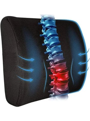 Sırt Bel Minderi Ofis Sandalye Oturma Minderi Bel Destek Yastığı Sırt Minderi Sandalye Minderi