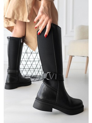 Erbilden Diona Siyah Cilt Çizme