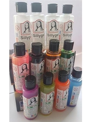Slime Yapma Seti Hazır Oyun Jeli Sıvı - Renkli